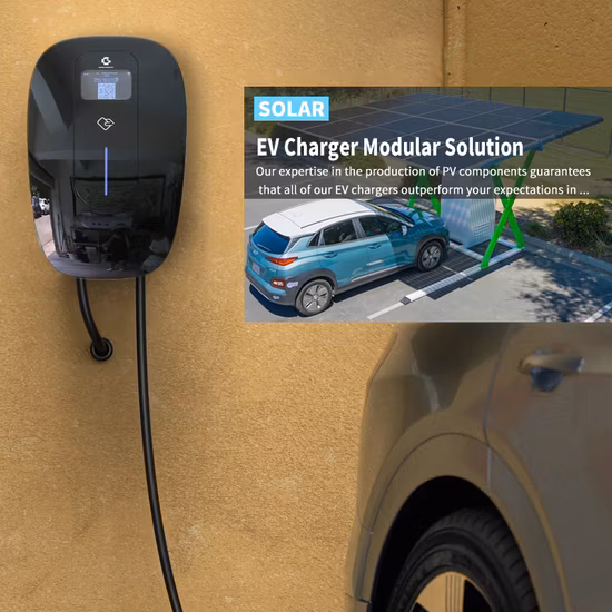Bluesky AC Wallbox EV 充電ステーション (Ocpp イーサネット、4G、WiFi 付き)
